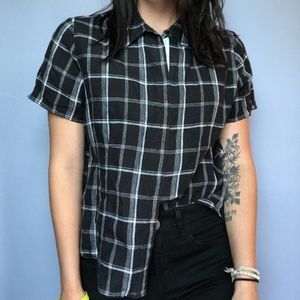 vintage button down